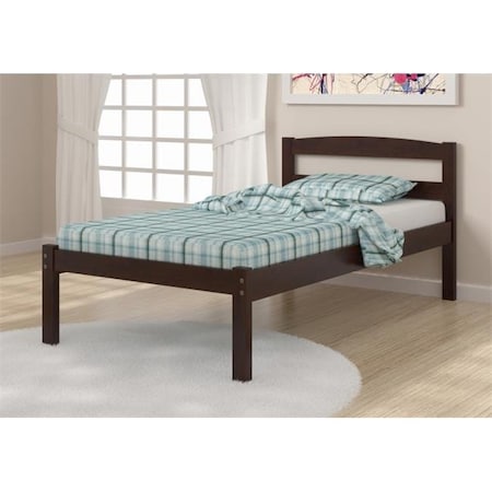 Pivot Direct Pivot Direct PD-575TCP Twin Size Econo Bed in Dark Cappuccino PD_575TCP